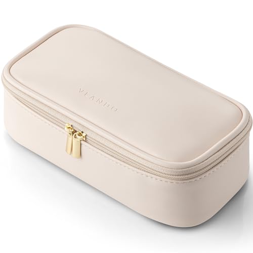 4er Set Kosmetiktaschen Aus Segeltuch - Bunte Reisetaschen Für Make-up & Accessoires