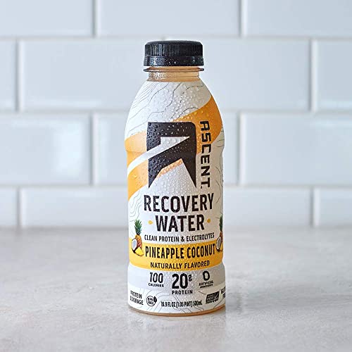 Ascent Protein Recovery Water Pineapple Coconut - 12 Pack #TOP2