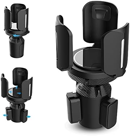 RUIYANCH Cup Holder Expander for Car Interior Accessories with Adjustable Holder and Base, Compatible with Yeti, Ramblers, Hydro Flasks Other Large Bottles Mugs Food Drink in 2.95"-5.5"