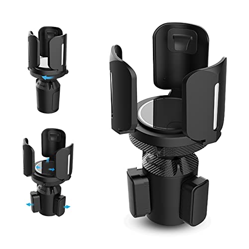 Ruiyanch Cup Holder Expander For Car Interior Accessories With Adjustable Holder And Base, Compatible With Yeti, Ramblers, Hydro Flasks Other Large Bottles Mugs Food Drink In 2.95"-5.5" #TOP23