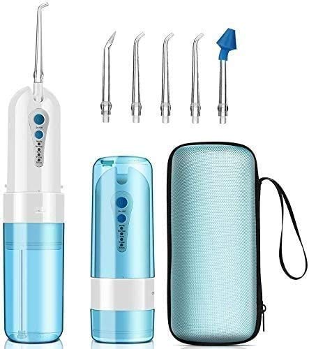 Cordless Water Flosser USB Recharge Portable for Travel Home Dental Oral Irrigator Portable Dental Flosser Teeth Cleaner for