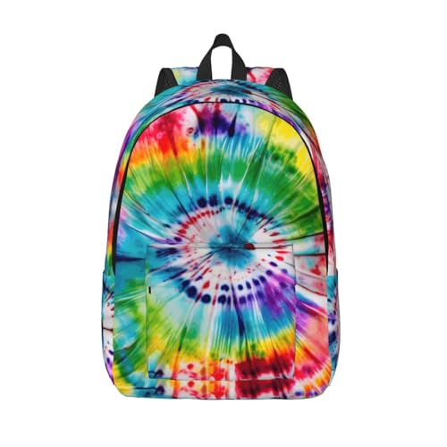 Sac à dos imprimé hippie femme range ordinateur protège dos affaires voyage