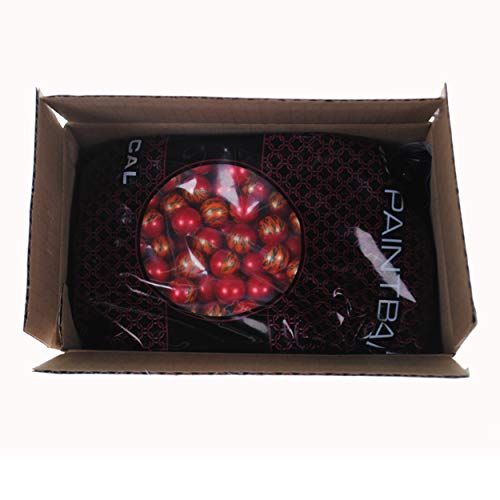 GI Sportz XBALL Inferno Paintballs - .68 Caliber - 2 Tone Shell - Orange Fill - 500 Rounds