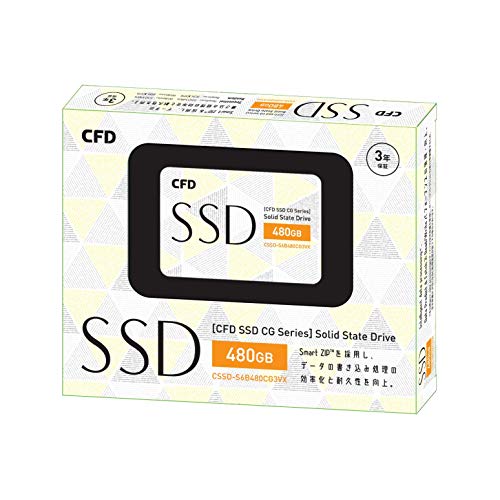 最安値 Cfd販売 Ssd 内蔵2 5インチ Sata接続 Cg3vx シリーズ 480gb Cssd S6b480cg3vx オウルテック 2 5インチhdd Ssd用 3 5インチサイズ変換ブラケット ネジセット付き ブラック Owl Brkt04 Bの価格比較