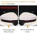 Compatible with Volkswagen Tiguan 2018-2020 Mirror Cover Replacement,VW Allspace L MK2 Mirror Cap Driver & Passenger Side,Left & Right Side Door Rearview Cover,Clip-on(1 Pair),Super White