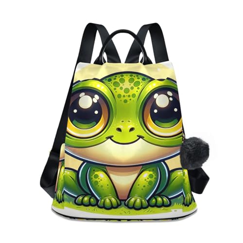 Sac à dos antivol grenouille sécurisé contre le vol à gros yeux