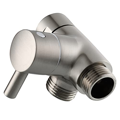 Adaptador creativo de brazo de ducha de 3 vías de 1/2 pulgada de latón desviador de brazo de ducha para inodoro, bidé, rociador, adaptador de brazo de ducha P
