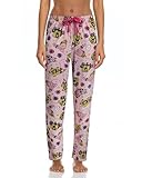 COCO BRANDS SpongeBob SquarePants Womens Pajama Pants - Soft Stretch PJ Pants Sleepwear for Women with Elastic Waist (S-XL), Size Large, Pink SpongeBob and Patrick Telephones Print
