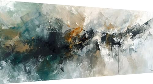 Diamond Painting Violon Abstrait Grand Format pour Décoration Murale de Salon