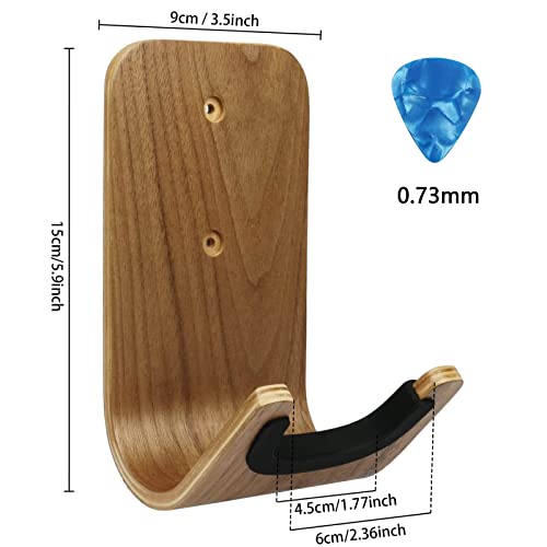 newgulzar Support Mural pour Guitare, Crochet de Guitare avec 5 médiators 0.73mm, Support Guitare Mural avec Vis et… - Les Beatles, Paul McCartney, John Lennon, RIngo Starr, George Harrison newgulzar Support Mural pour Guitare, Crochet de Guitare avec 5 médiators 0.73mm, Support Guitare Mural avec Vis et… – Image 3