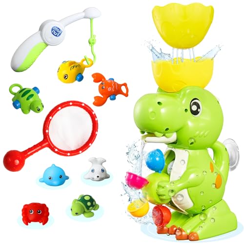 52-teiliges Badespielzeug Set Mit Rutsche & Tierfiguren - BPA-frei Für Kinder 3-6 Jahre