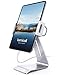 Lamicall Soporte Tablet, Multiángulo Soporte Tablet - Rotación 360° Soporte Ajustable para 4.7"~13" Tablets para 2021 iPad Pro 9.7, 10.5, 12.9, iPad Air Mini 2 3 4, iPhone, Tab, Otras Tablets - Plata