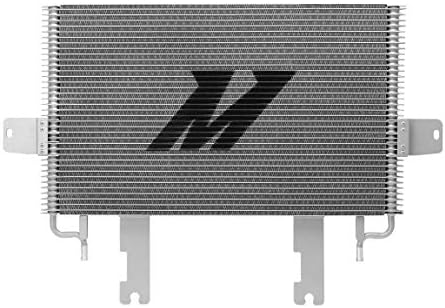 Mishimoto MMTC-F2D-03SL Transmission Cooler Compatible With Ford 6.0 Powerstroke 2003-2007 Silver