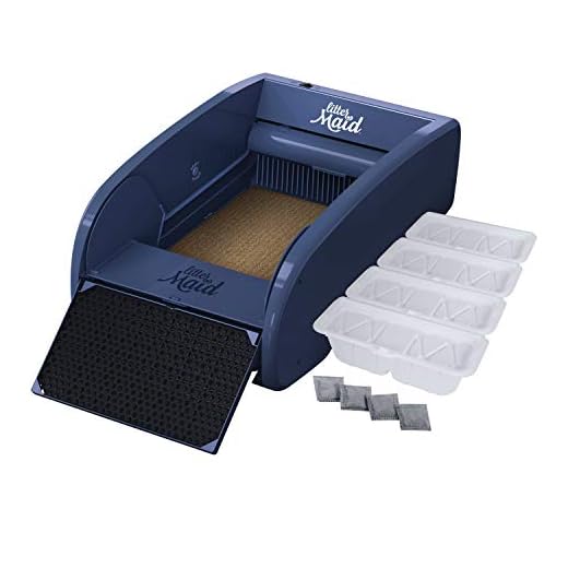 LitterMaid® Single Cat Self-Cleaning Litter Box, Blue
