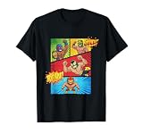 Lucha Libre Comic Book Mexican Wrestling Cartoon Wrestler T-Shirt
