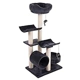 zooplus Kratzbaum Penelope | ideal auch für Kitten, große Katzenrassen oder Katzensenioren | Höhe: 116cm