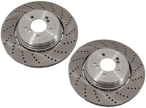 for BMW M-3 (01-06) COMPETITION Brake Disc Rear L+R (x2) ZIMMERMANN