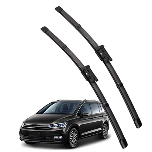 QHYTL Scheibenwischer Für Auto Scheiben Wiper Blades Für Touran L 2016-2019 Wischerblatt Vorne Wischblätter Gummi Windshield Wipers 700mm+400mm fit Schieberegler