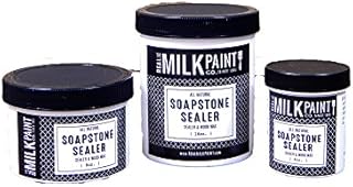 Real Milk Paint, Sealer for Concrete, Granite, Counter Tops, Marble, Slate, Soapstone, and Soapstone Sealer, 8 oz