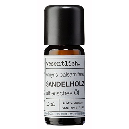Aceite de sándalo de Las Indias Occidentales (Amyris Balsamifera) - Aceite Esencial Puro de wesentlich. - 100% Natural de la Botella de Vidrio (10ml)