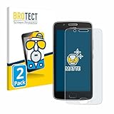 BROTECT Entspiegelungs-Schutzfolie für Motorola Moto G5 (2 Stück) Matte Bildschirmschutz-Folie, Anti-Reflex, Anti-Fingerprint