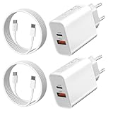 【Chargeur rapide USB C 45W】 Équipé d'un port USB-C PD 3.0, il peut fournir 45W,conçu pour les derniers Samsung/Iphone. Il permet de recharger rapidement votre appareil Samsung/iPhone; Compatible avec Quick Charge 4.0/ 3.0/ 2.0 (18W) ,Samsung AFC (15W)/Super Fast Chargeing 1.0/2.0,iPhone 20W-40W;