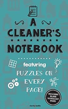 Paperback A Cleaner's Notebook: Featuring 100 puzzles Book