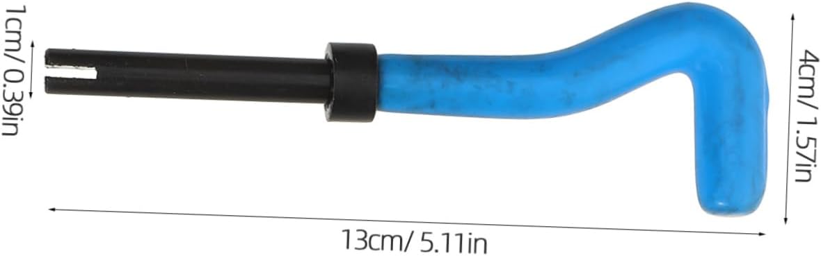 Luxshiny 1set Threaded Repair Kit Metric Thread Insert Tool for Stripped Threads Easy Installation Automotive and Household Applications Material