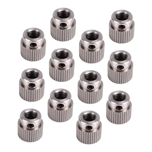 36 Teeth Extruder Wheel 15pcs Stainless Steel Gear for 3d Printer
