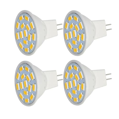 eufeifeiegds 4x 12V 24V MR11 GU4 LEDd 2.5W 35mm 1.38C` iϏƖ NX}Xc[ t@Co[Cg 35Wp