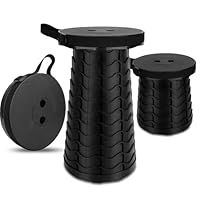 Sgabello Telescopico Portatile, Sedile Pieghevole, Sgabello Retrattile Per Viaggi E Campeggio 45x26 Cm Blu 90673473 - Foto 4