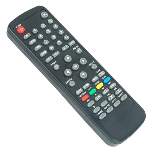 ALLIMITY Remote Control Replacement fit for Alba TV AMKDVD19S AMKDVD19R AELKDVD1988 AMKDVD22S AMKDVD19W AELKDVD2288 AMKDVD19 AMKDVD22 - Image 2