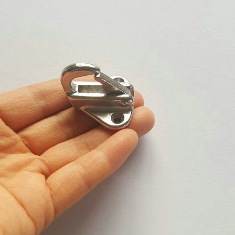 image for JingYi Marine Grade Stainless Steel 316 Spring Fender Snap Hook Fendin