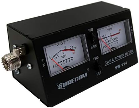 Mcbazel Surecom SW-114 SWR/RF/Field Strength Power Test Meter
