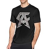 Canelo and Alvarez T Shirt for Men 80s 90s Men's Crewneck Short Sleeve T-Shirts Athletic Cotton Graphic Tees Shirts Tops for Men Guys Clothes Large Black