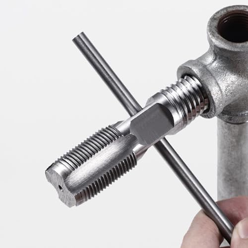 JANDH Schraubenausdreher-Set, 1/2 Zoll Doppelkopf Schraubenausdreher, Doppelzweck-Schraubenauszieher zum Entfernen Beschädigter Schrauben und zur Reparatur von Rohrgewindeverbindungen