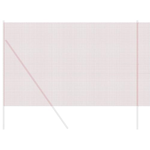 Clôture en fil soudé rouge haut de gamme | Panneau métal de jardin - 3