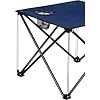 Trendyapimarket Folding Camping Table Navy Blue 47cm