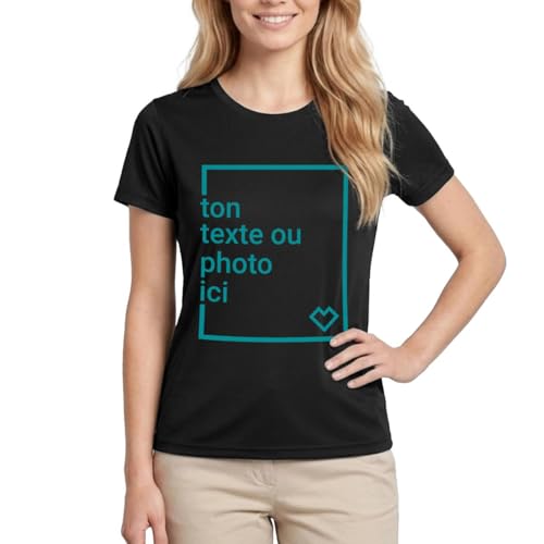 T-Shirt Sport Femme Personnalisé Spreadshirt avec Texte ou Photo