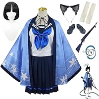 α1ブルーアーカイブ セーラー服&読書 桐生キキョウ スリーブ&プレイマット ブルーアーカイブ ブルアカ 桐生キキョウ スリーブ - メルカリ