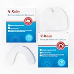 Y-Kelin Cuscino adesivo per protesi superiore + inferiore Denture Adhesive (ogni 1 pacchetto)