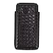 Qiilu Leather Cigar Case for Men - 3 Sticks Portable Cigar Case Leather Humidors Travel - Accessories & Humidors (Black)