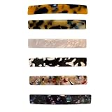 Matériau de haute qualité : Nos barettes cheveux femme et pinces à cheveux sont fabriquées en acétate de première qualité, un matériau écologique et durable, à la fois robuste, léger et confortable. Elles conservent leur éclat élégant même après une utilisation régulière, apportant une touche de sophistication à toutes vos coiffures.
