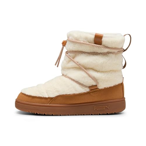 Puma Snowbae Suede WNS Sneaker für Damen, Frosted Ivory Caramel Latte, 39 EU