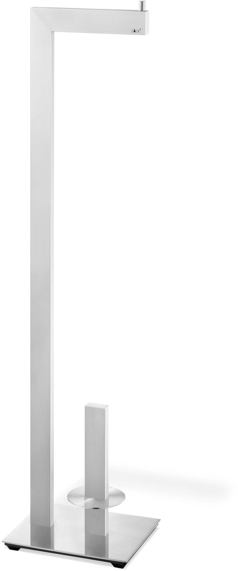 ZACK 40379 "LINEA" Toilettenpapier-Butler, Edelstahl matt, 18 x 15 x 72.7 cm