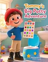 Tommy’s Big Potty Adventure: A Fun & Educational Guide for Kids Learning Bathroom Independence: Teach Your Child Potty Skills, Handwashing, Flushing, ... Reinforcement (Children Educational Stories) B0G2GV4732 Book Cover