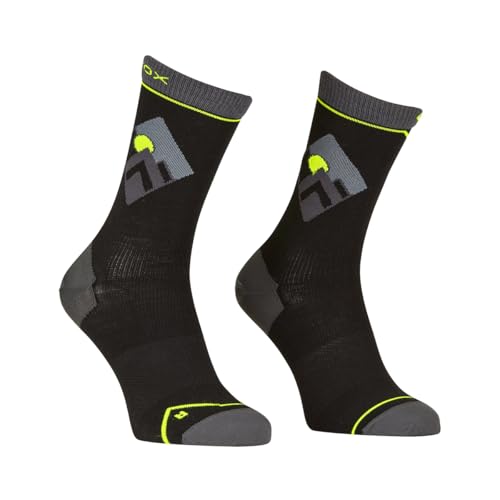 54892-90201 ALPINE LIGHT COMP MID SOCKS M Calzini raven 39-41 uomo nero
