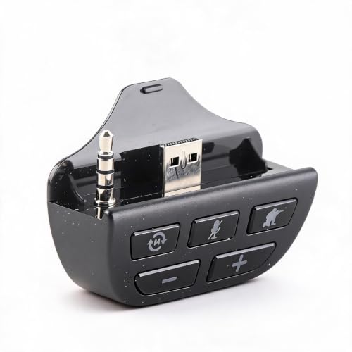 Adaptador de auriculares para Xbox One con control de volumen y audio EQ