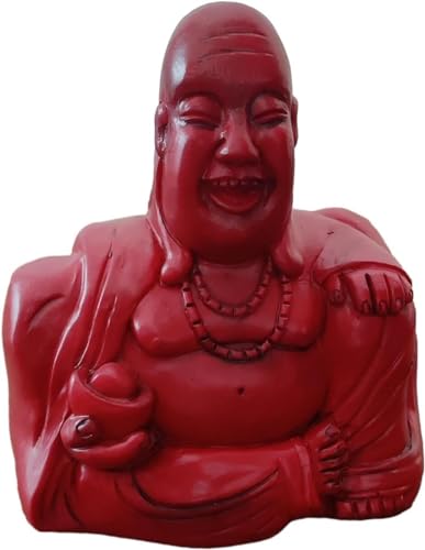 VONGAZ Estatua de Buda Figura de Buda The Buddha Flip, Estatua De Buda Sonriente De Resina, Parte Trasera Inesperada, Adorno De Dedo Medio, Estatua Hecha A Mano De Buda Buda Ornamento