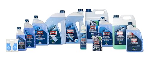 Arexons Lavavetri Pluristagione -3.5 °C Liquido Lavavetri Auto 4.5 L Per Tergicristalli Pronto All'uso, Detergente Vetri , Azione Sgrassante, Rimuove Ogni Tipo Di Sporco, Azione Anticalcare - 4